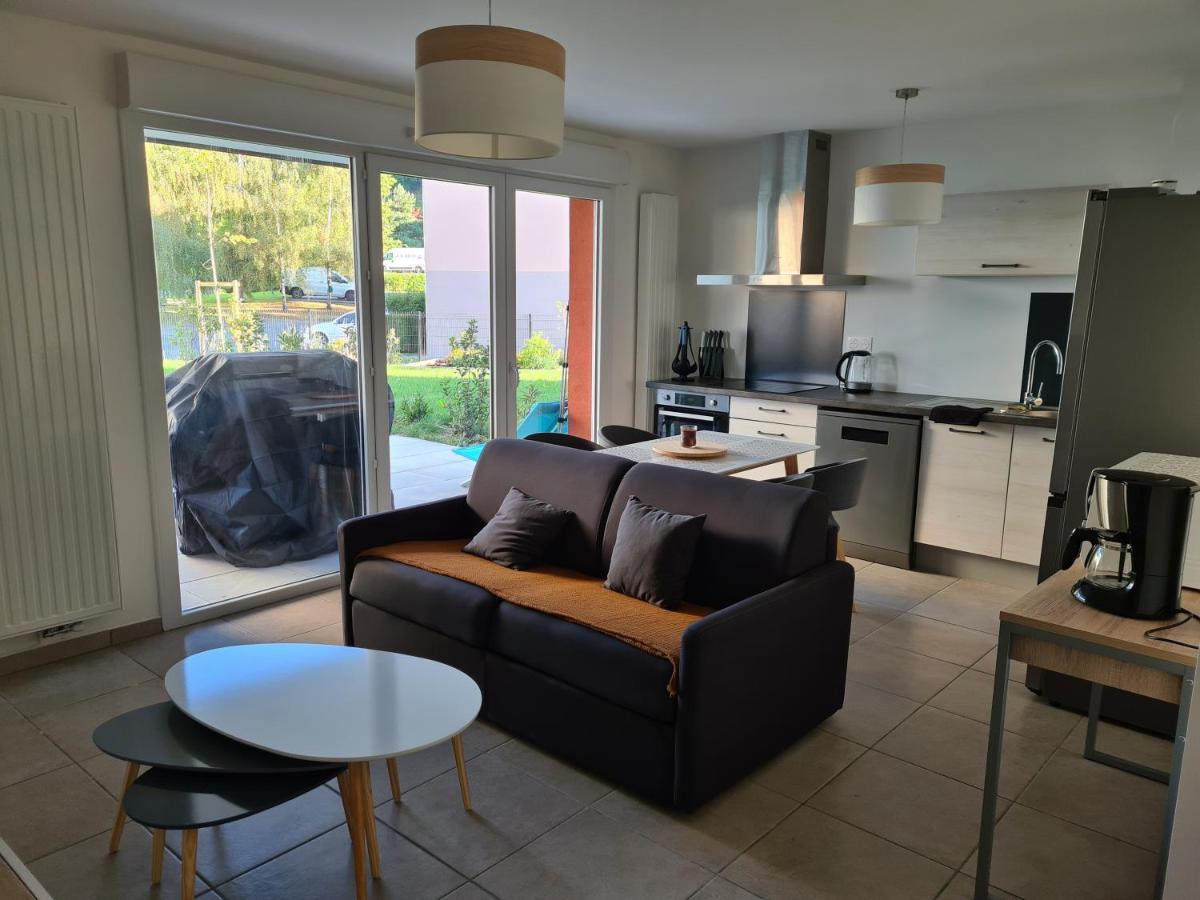 L'Instant Leman - T2 3 Etoiles A 5Min De Thonon Et Evian Avec Terrasse Et Jardin A 100M Du Lac Publier Εξωτερικό φωτογραφία